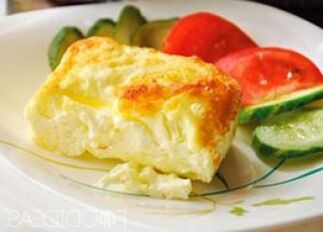 omeleta so zeleninou pre keto diétu